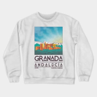 Granada, Andalucia, Spain Crewneck Sweatshirt